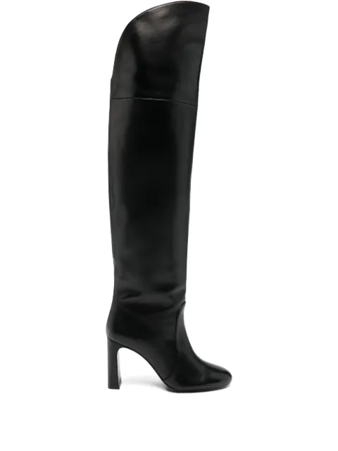 Stuart Weitzman slouchy leather over-the-knee boots