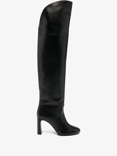 Stuart Weitzman レザーロングブーツ