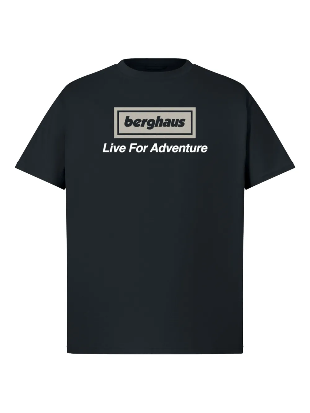 berghaus box-logo print T-shirt | Black | Image 1