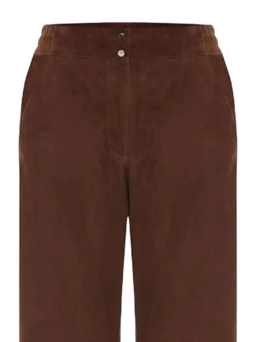 BIGARDINI Suède broek - Bruin