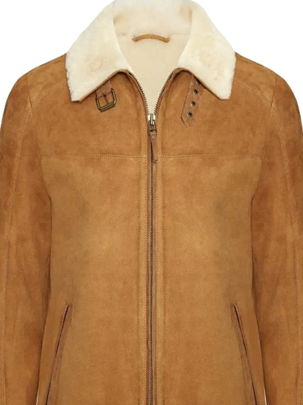 BIGARDINI sheepskin buckle-fastening jacket | Leather Jackets | Image 2