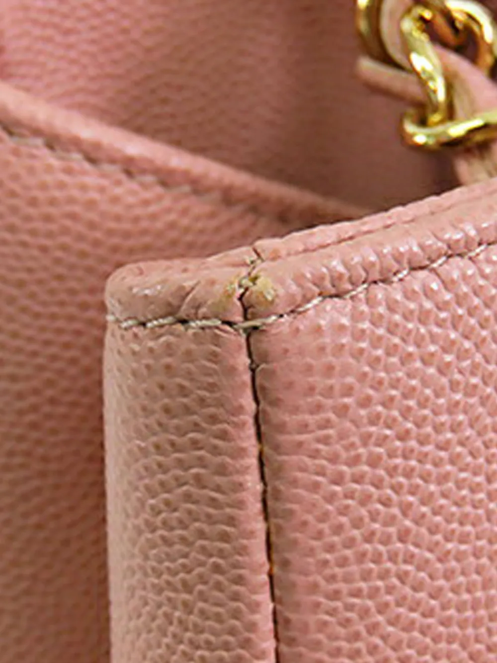 CHANEL Pre-Owned 2018 CC Quilted Caviar Business Affinity satchel | Pre-Owned | Image 2