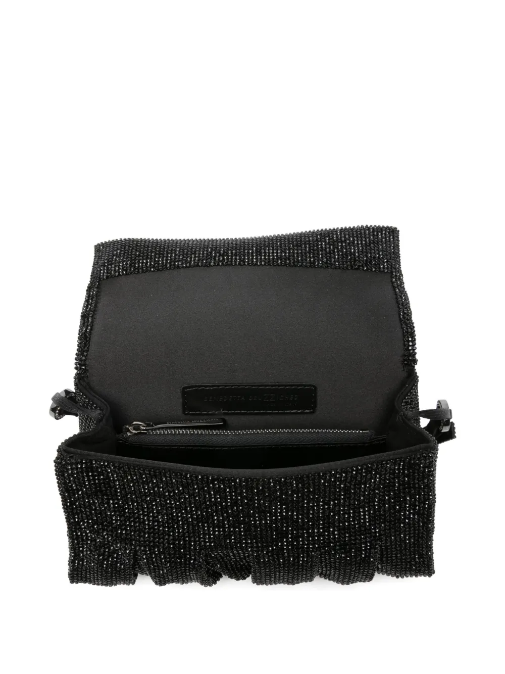 Benedetta Bruzziches Iris schoudertas Zwart