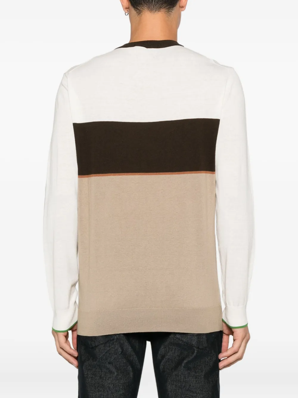 Liu •jo Crew-neck Sweater In Yellow