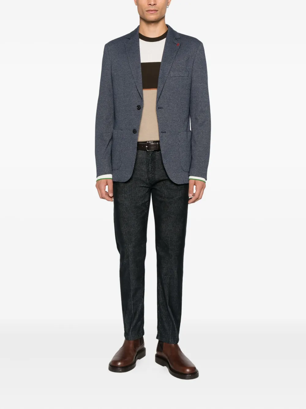 LIU JO checked single-breasted blazer | Blazere | Image 2