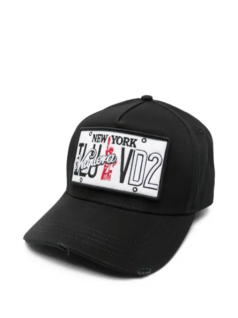 DSQUARED2 gorra de béisbol con parche New York
