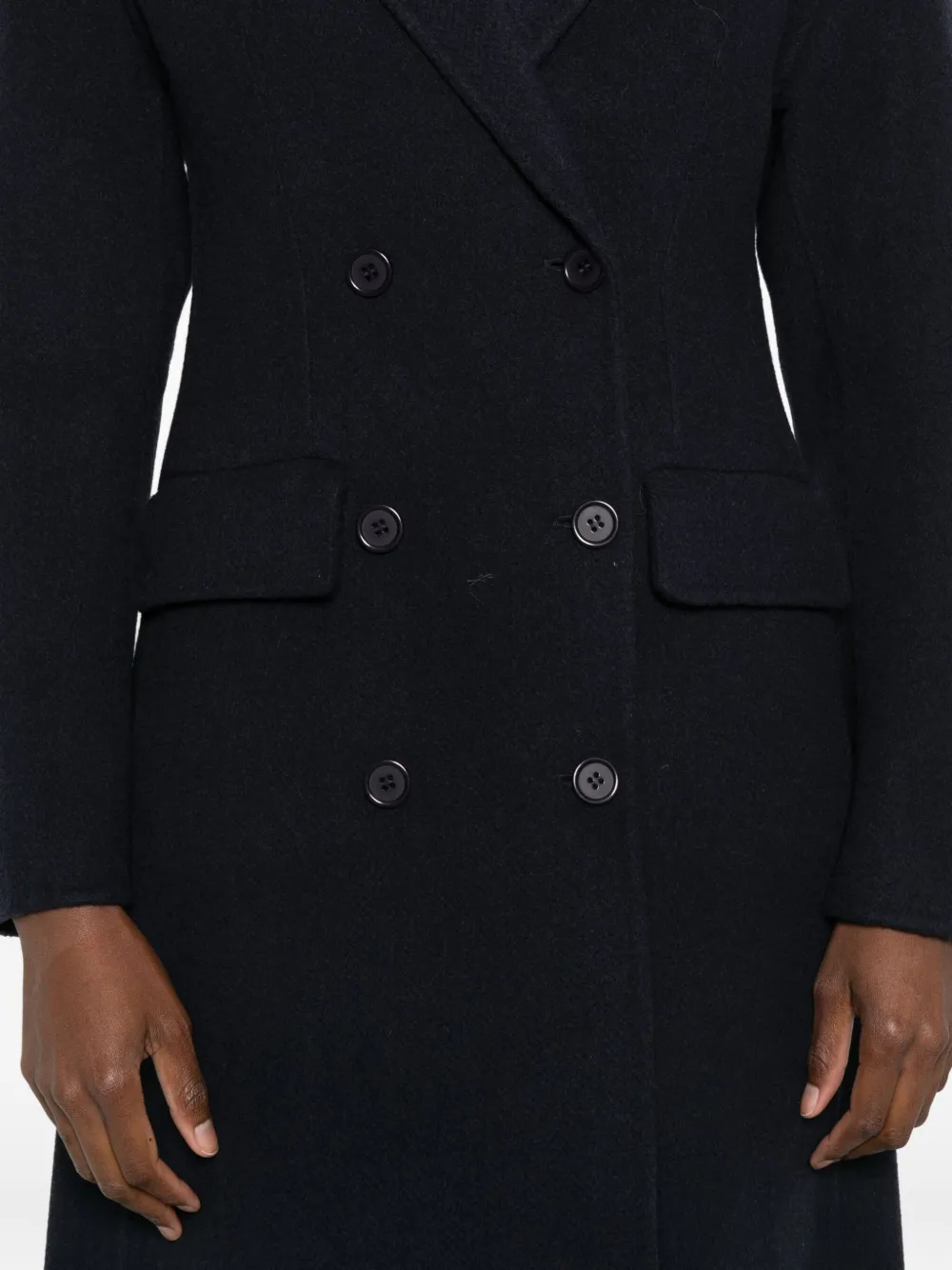 P.A.R.O.S.H. Jas met dubbele rij knopen Blauw