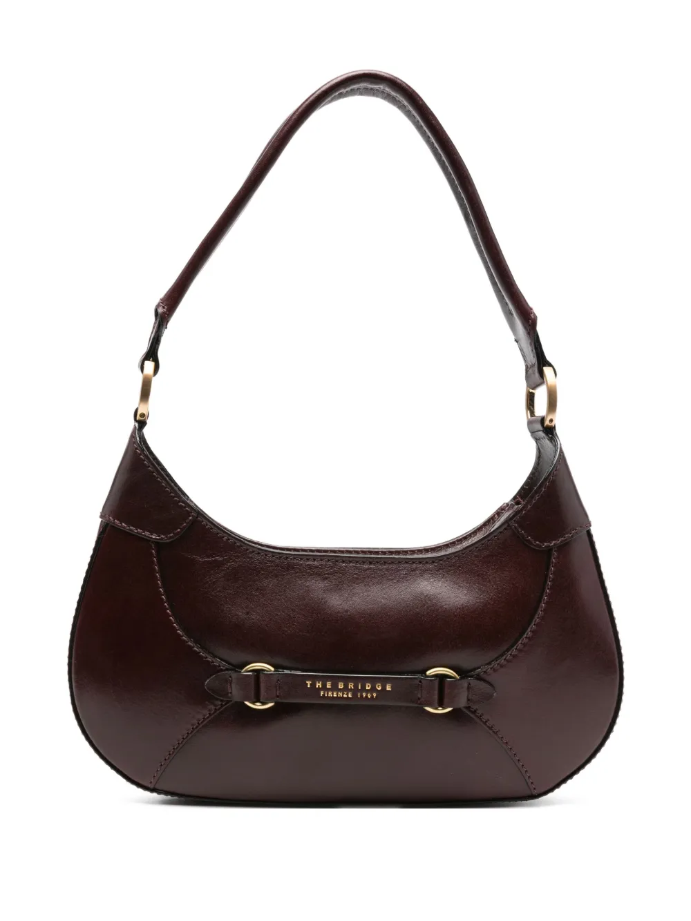 The Bridge leather shoulder bag | Brown | Image 1