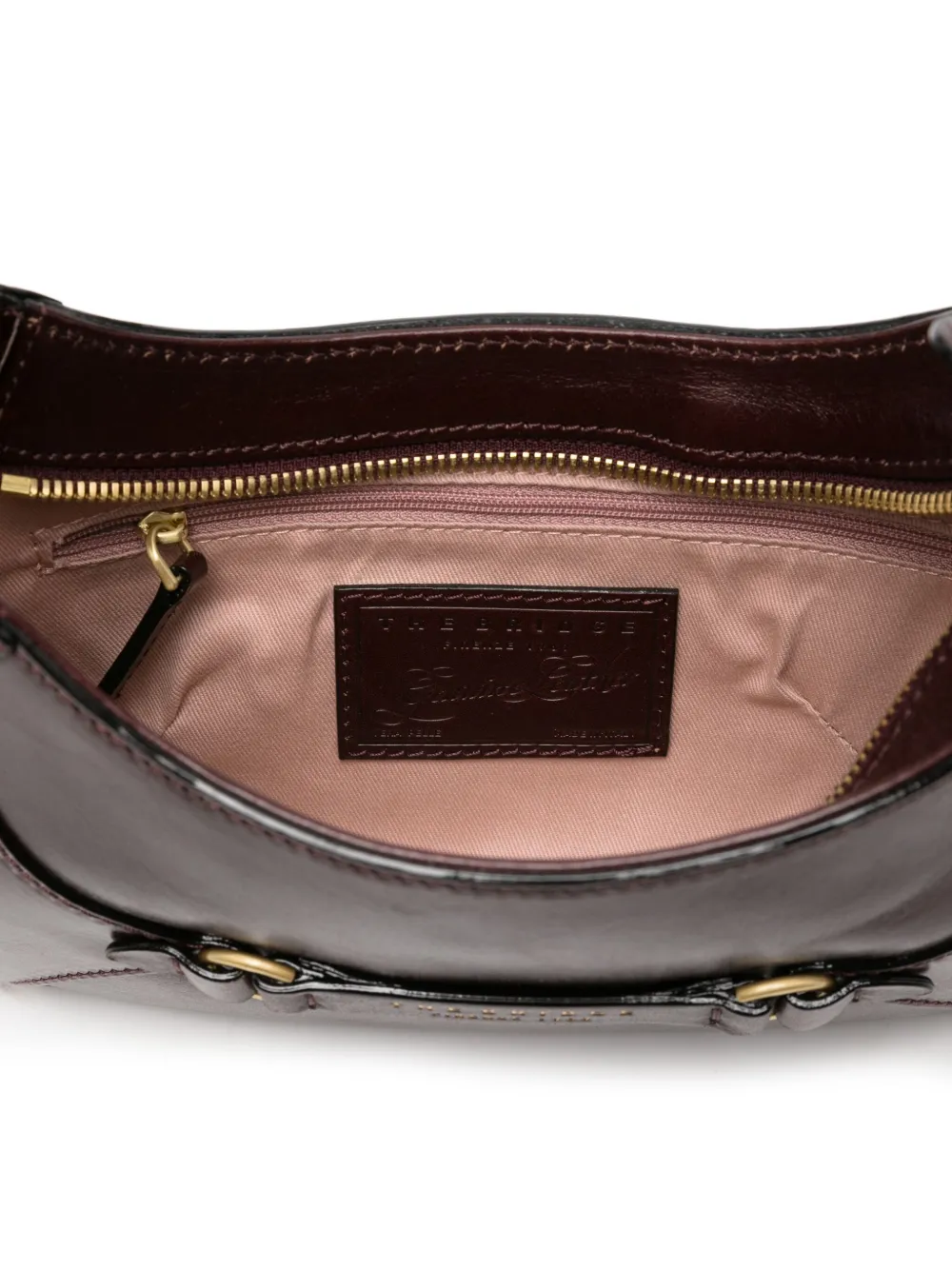 The Bridge Leather Shoulder Bag In Brown