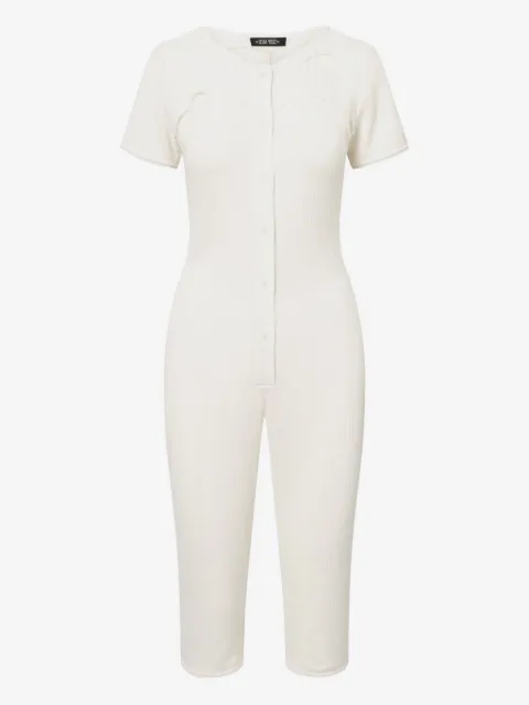 Elena Velez Y6 Long Johns ribgebreid jumpsuit
