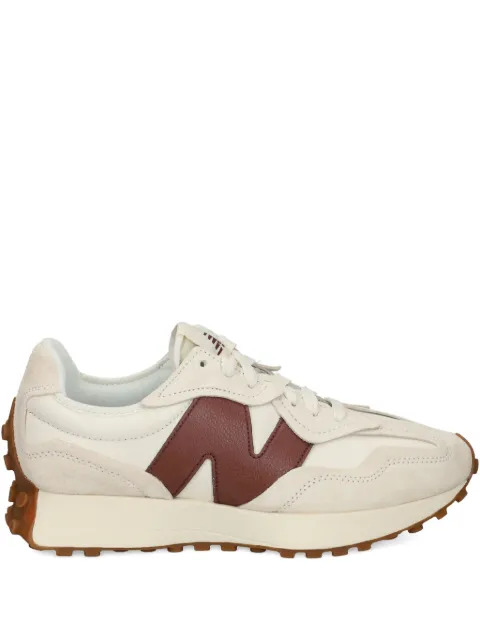New Balance baskets en cuir à détail de logo