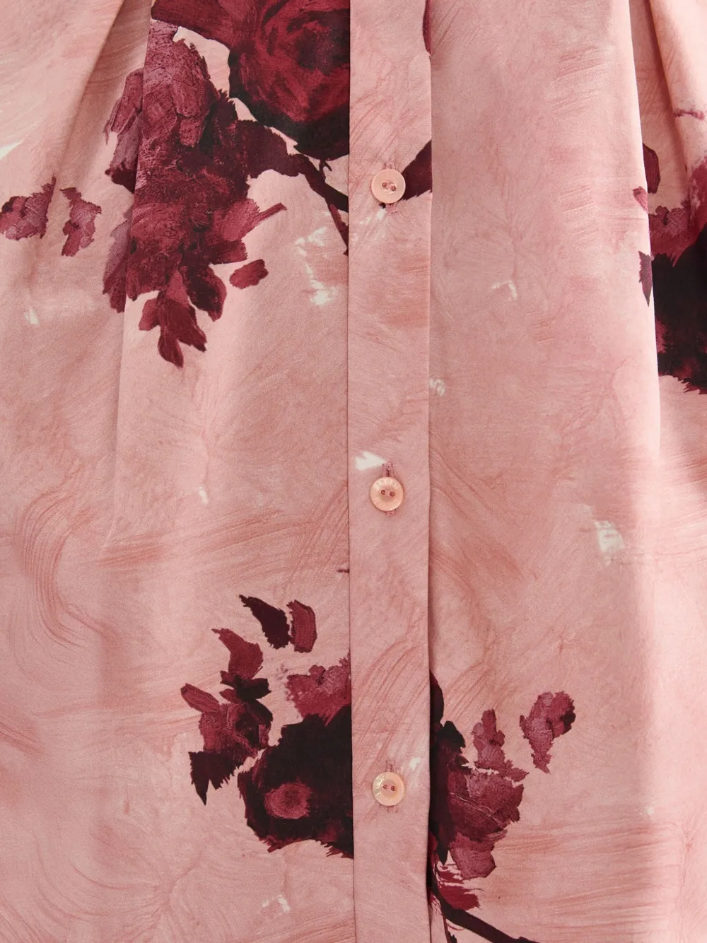 ERDEM Shirtjurk met bloemenprint Roze