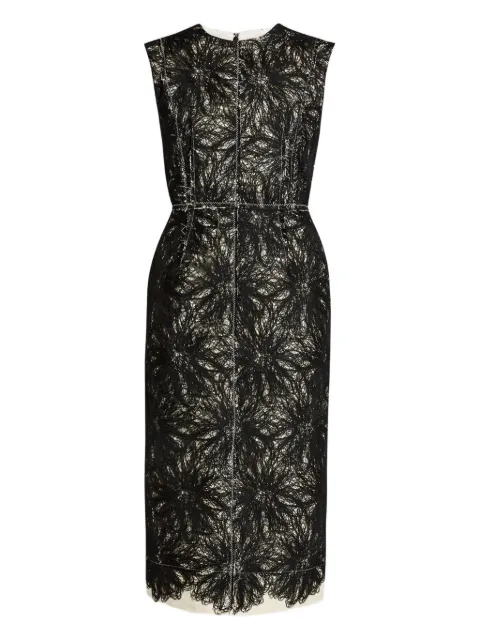 ERDEM lace-trimmed sleeveless dress