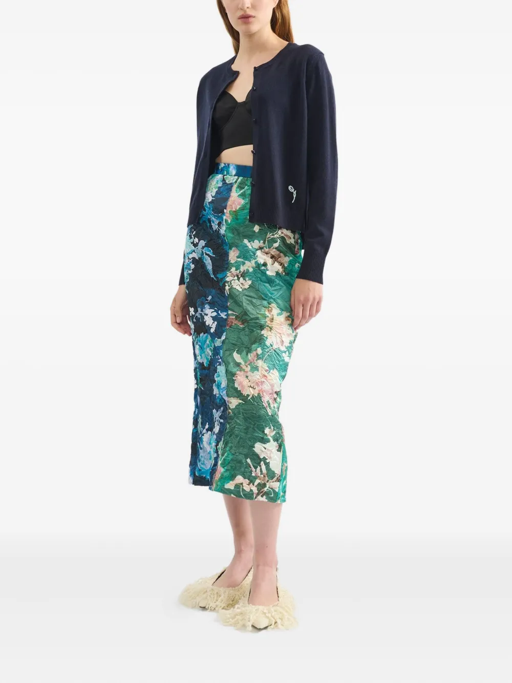 ERDEM Vest met ronde hals Blauw