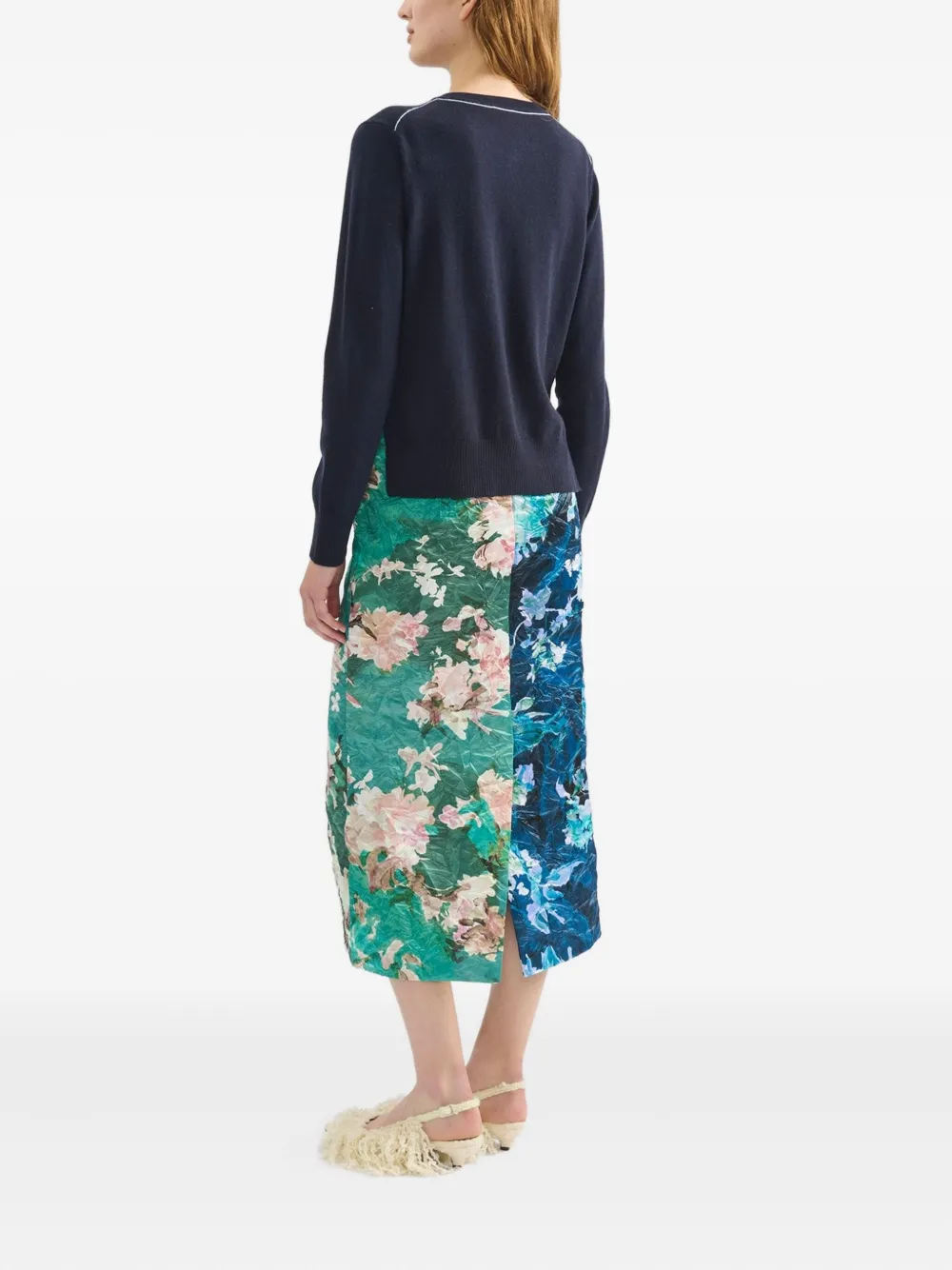 ERDEM Vest met ronde hals Blauw