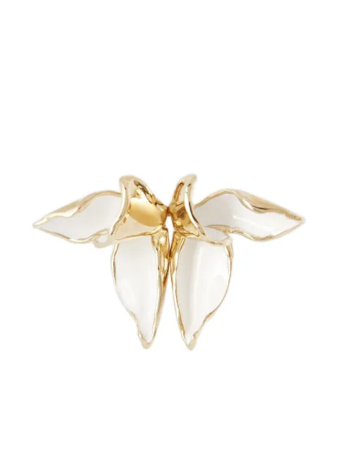 ERDEM Flower button brooch