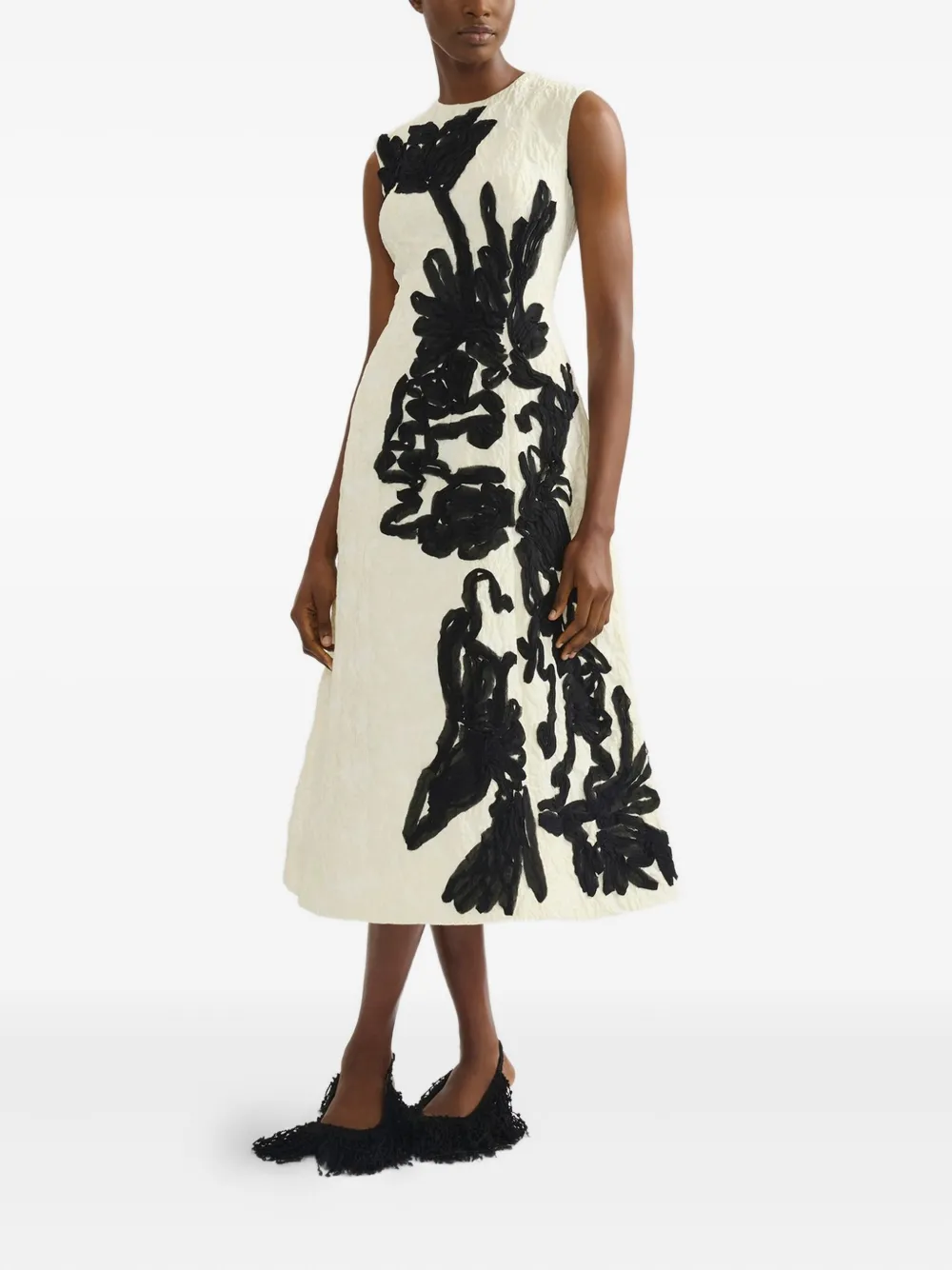 ERDEM Mouwloze jurk Wit