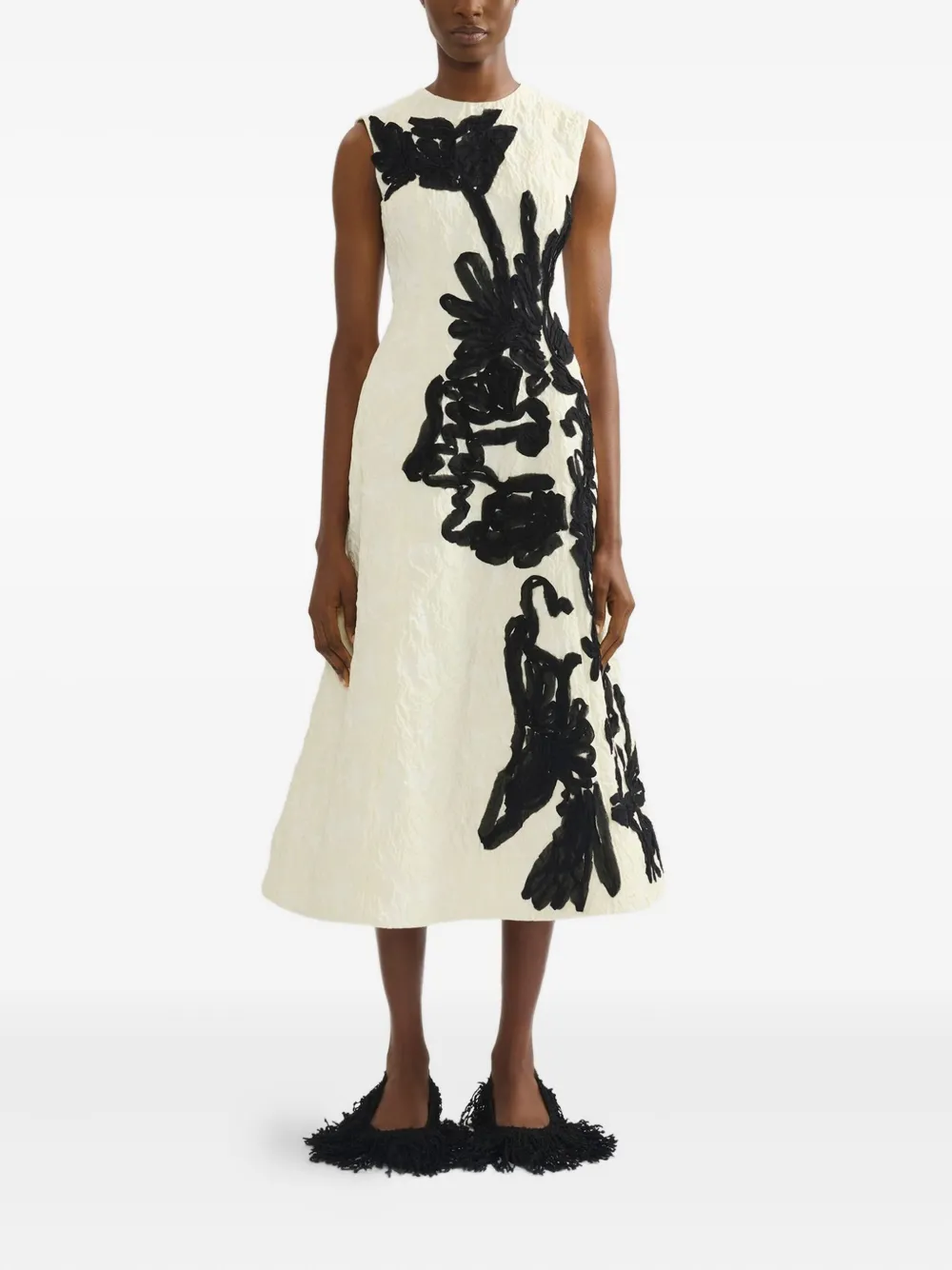 ERDEM floral-appliqué sleeveless dress | Cocktail & Party Dresses | Image 2