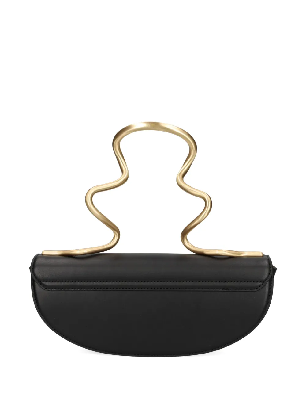 Cult Gaia Ilaria Sculptural-handle Tote Bag In Black