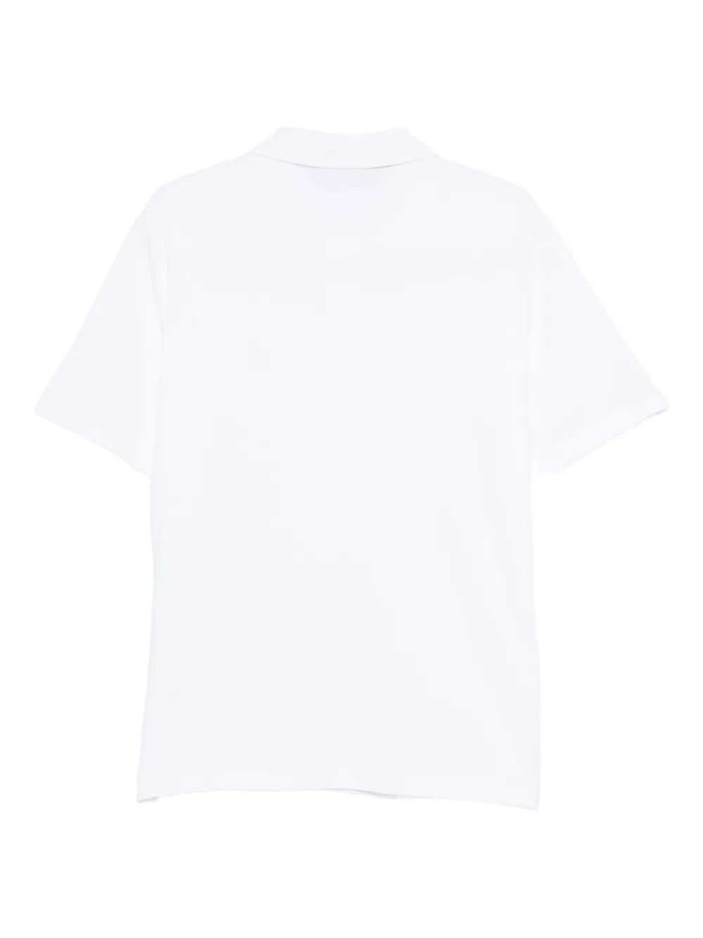 Just Cavalli logo-detail cotton polo shirt - Wit
