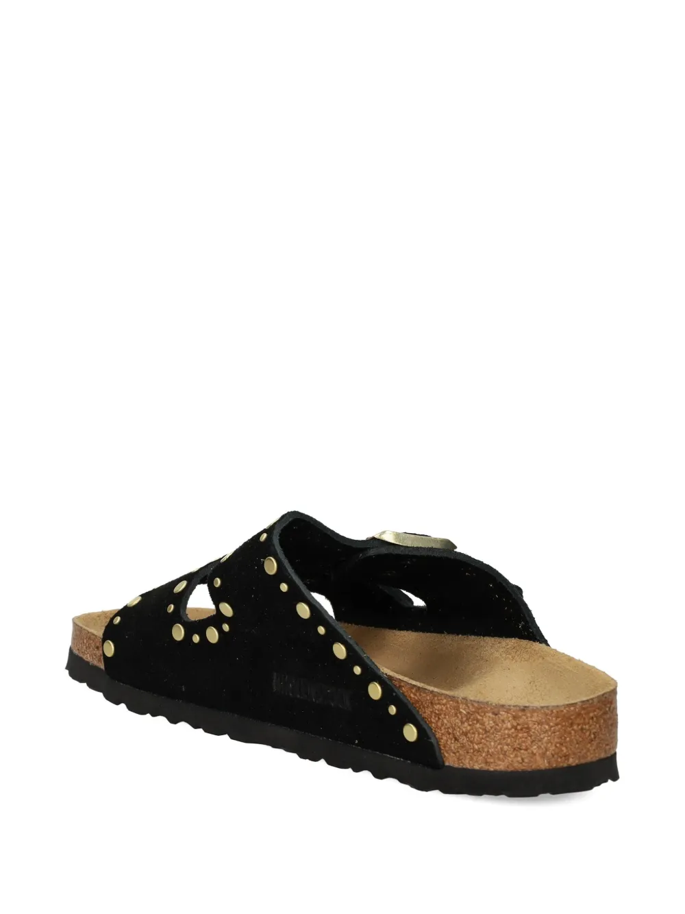 Birkenstock Arizona Rivet studded double-buckle sandals Black