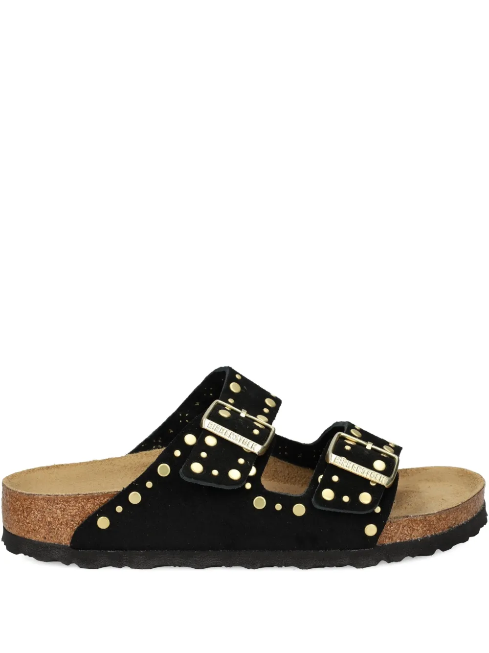 Birkenstock Arizona Rivet studded double-buckle sandals - ブラック Birkenstock Arizona Rivet studded double-buckle sandals - ブラック