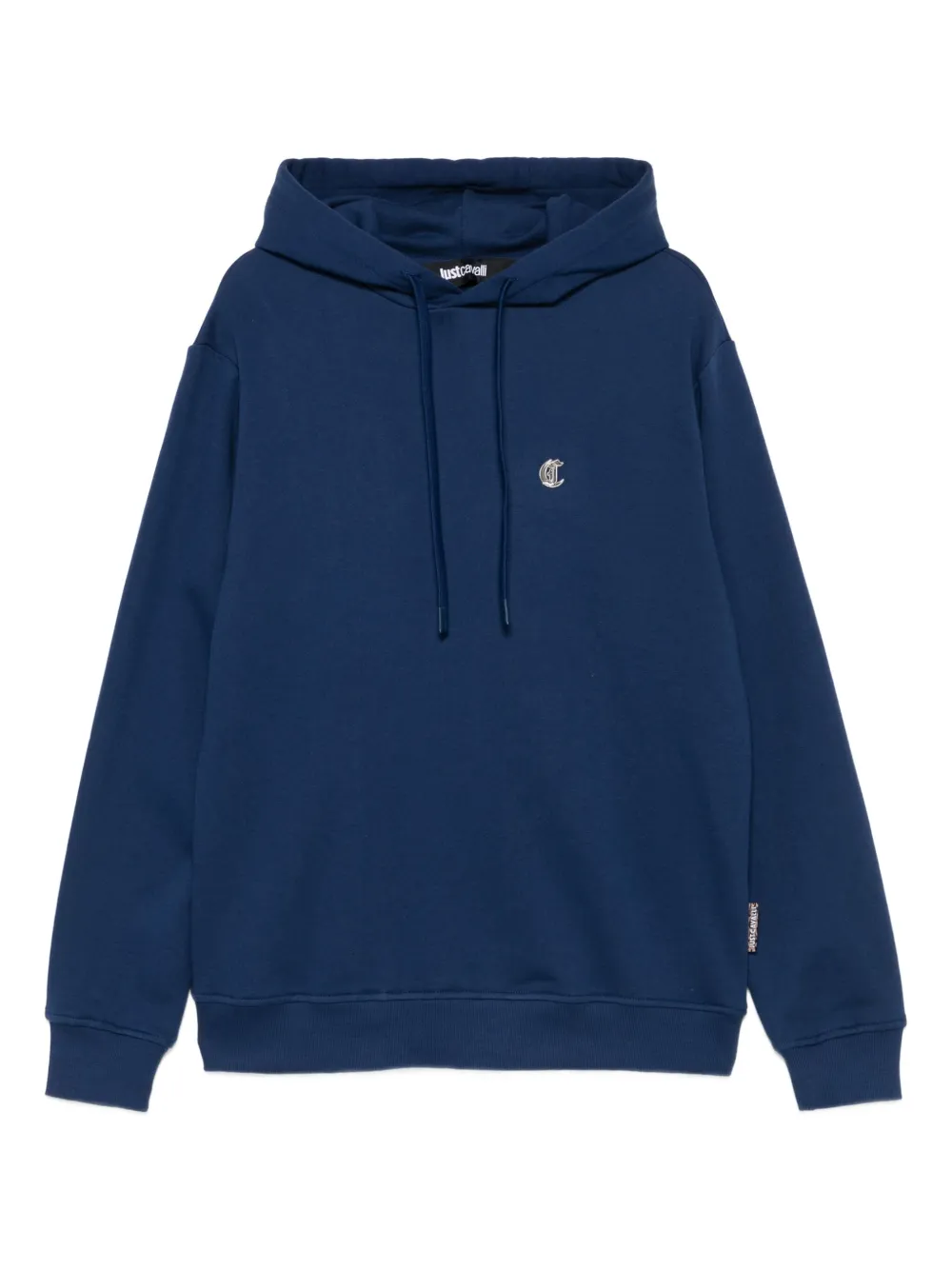 Just Cavalli cotton hoodie - ブルー Just Cavalli cotton hoodie - ブルー