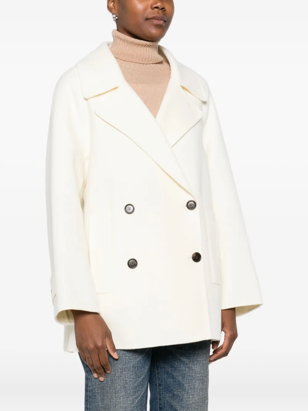 Arma Jack met dubbele rij knopen Beige