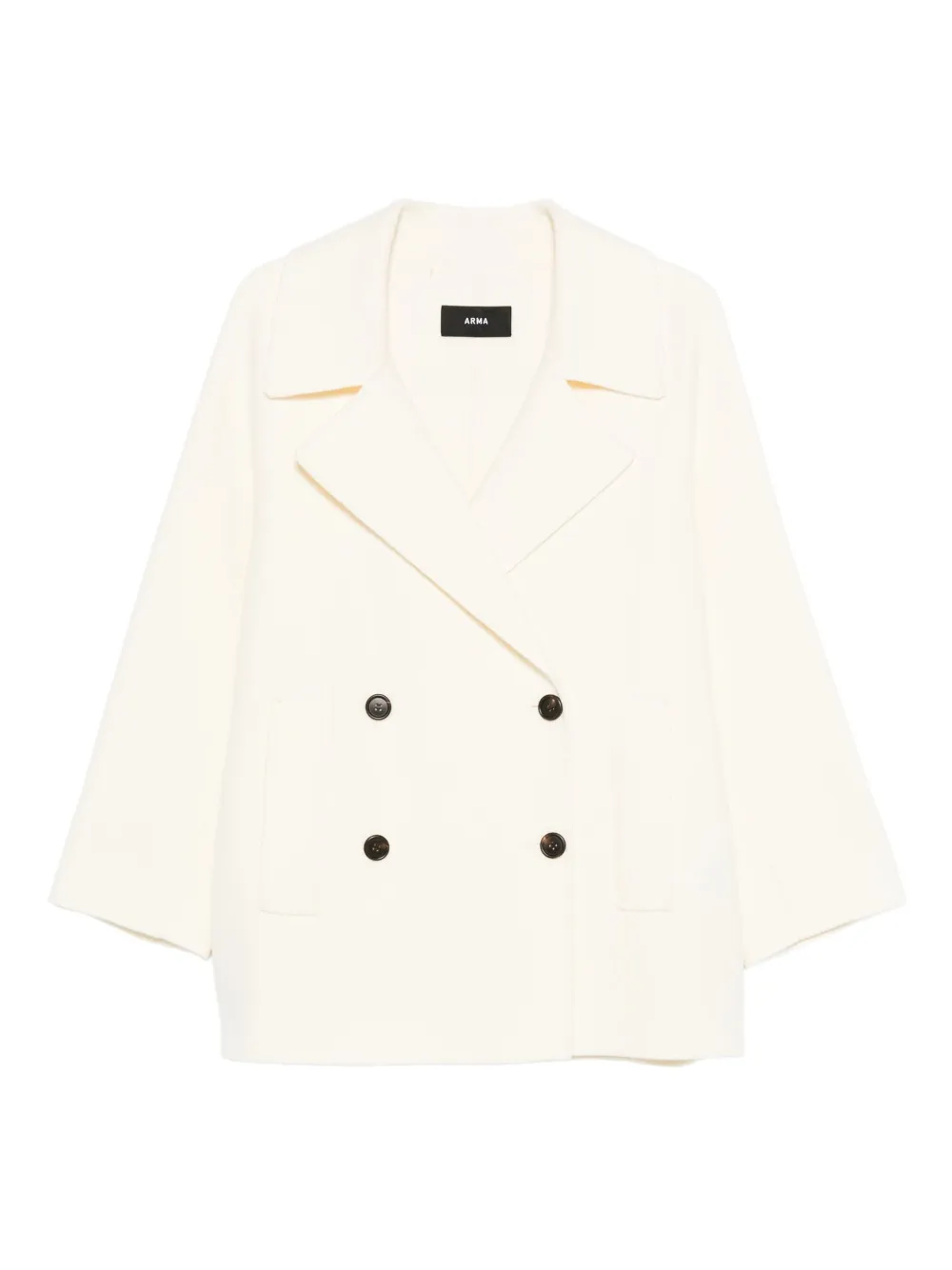 Arma double-breasted buttoned jacket | Neutrals | Image 1