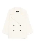 Arma double-breasted buttoned jacket - Neutrals