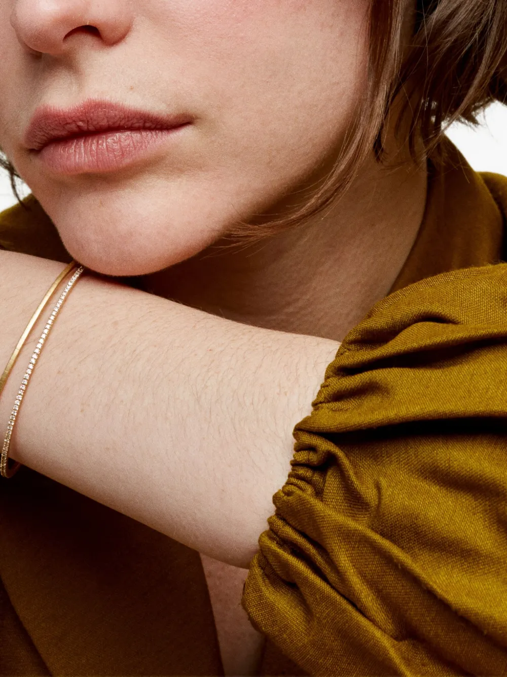 We By Whitebird 18k Yellow Gold Small Paula Bracelet In Gold