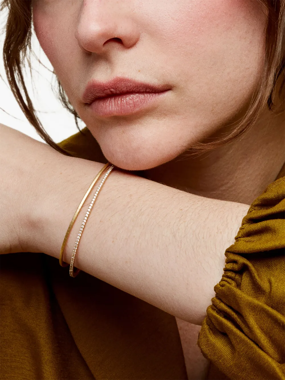 18k Yellow Gold Small Paula Bracelet