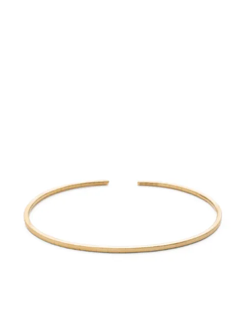 We by WHITEbIRD 18K yellow gold small Paula bracelet