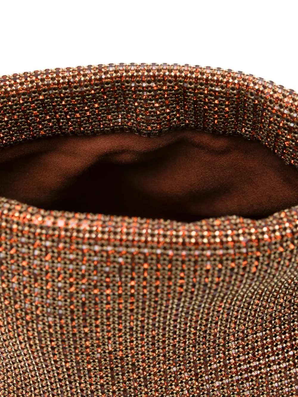 Cult Gaia Lillia verfraaide clutch Goud