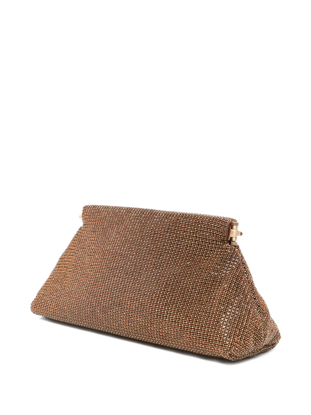 Cult Gaia Lillia verfraaide clutch Goud