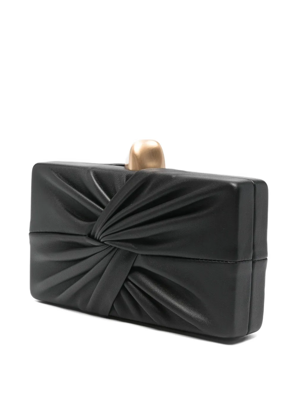 Cult Gaia Lisse kleine clutch Zwart