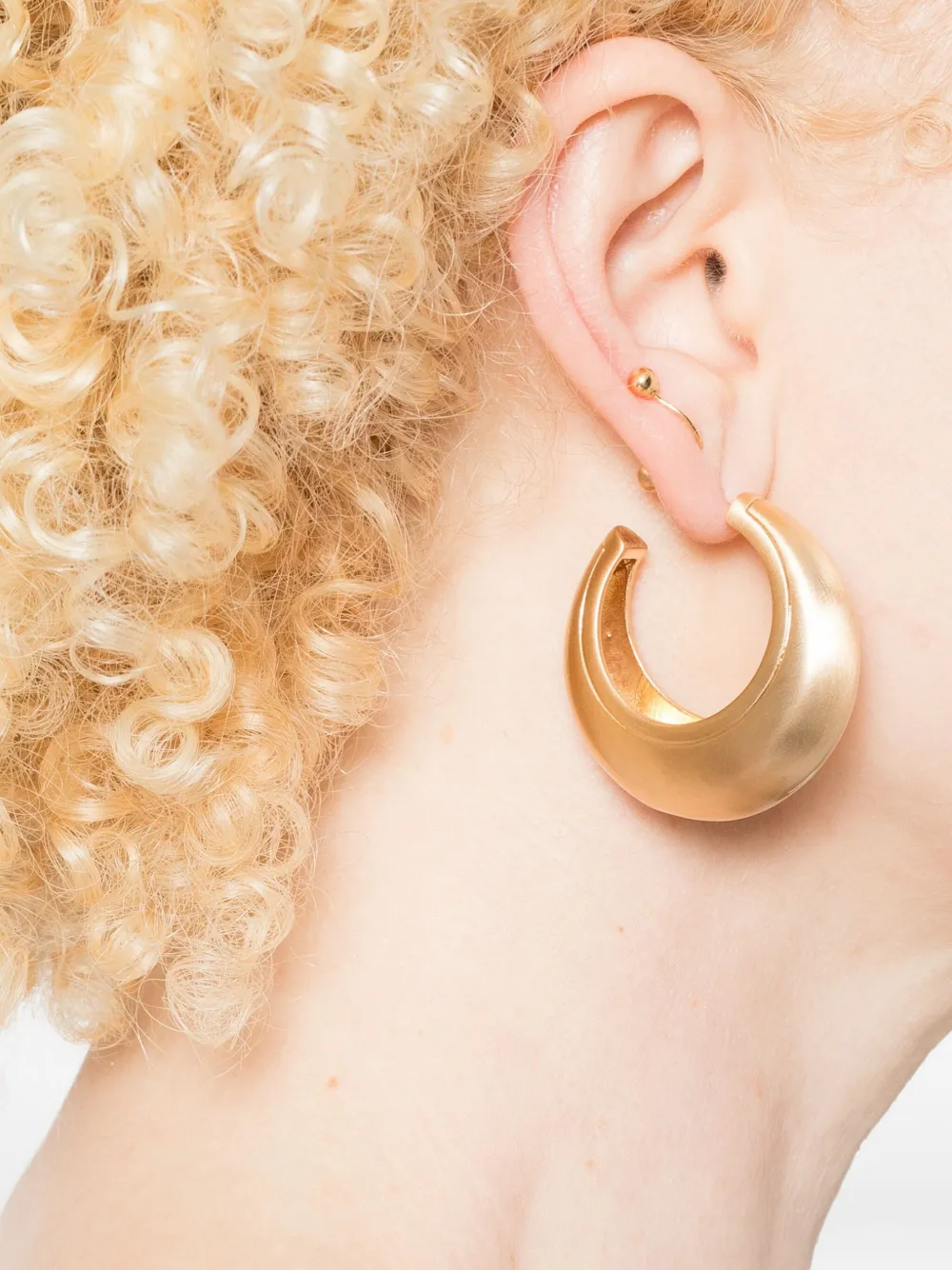 Cult Gaia Mona hoop earrings - Goud