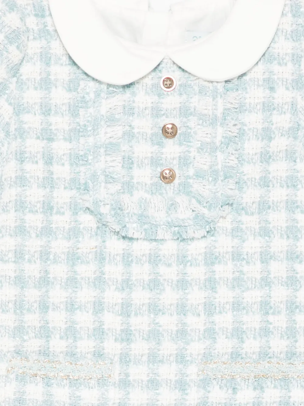 Abel & Lula Geruite jurk Blauw