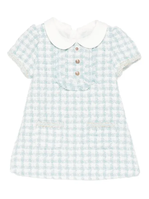 Abel & Lula check-print dress