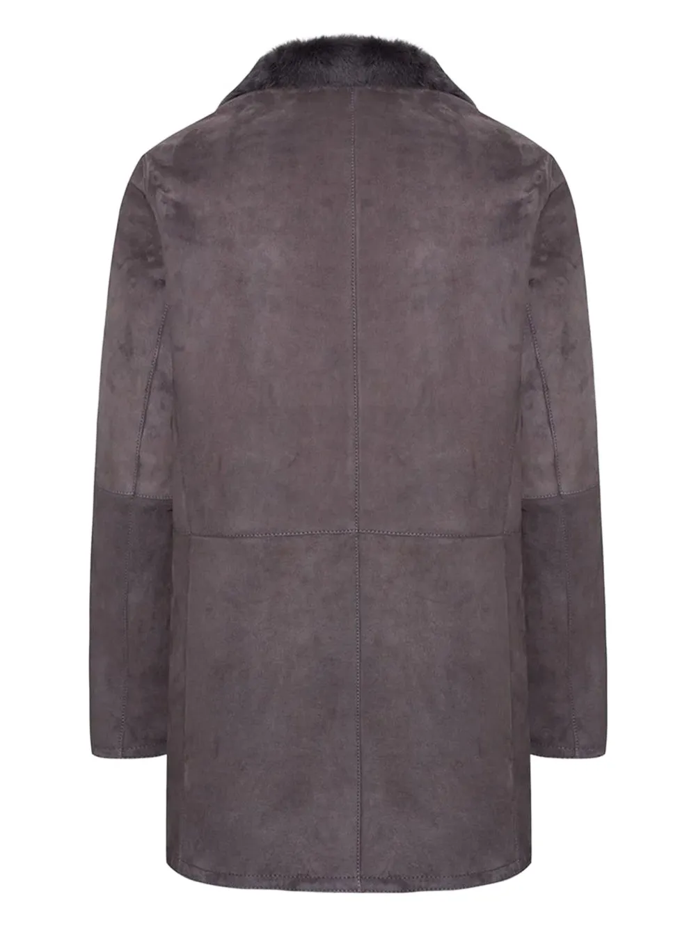 BIGARDINI shearling-collared suede coat | Leather Jackets | Image 2