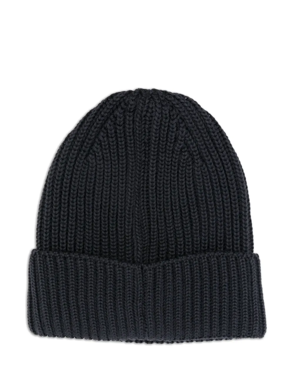 C.P. Company ribbed lens beanie hat - Blauw
