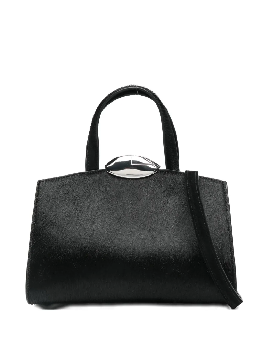 Benedetta Bruzziches Leather Shoulder Bag In Black