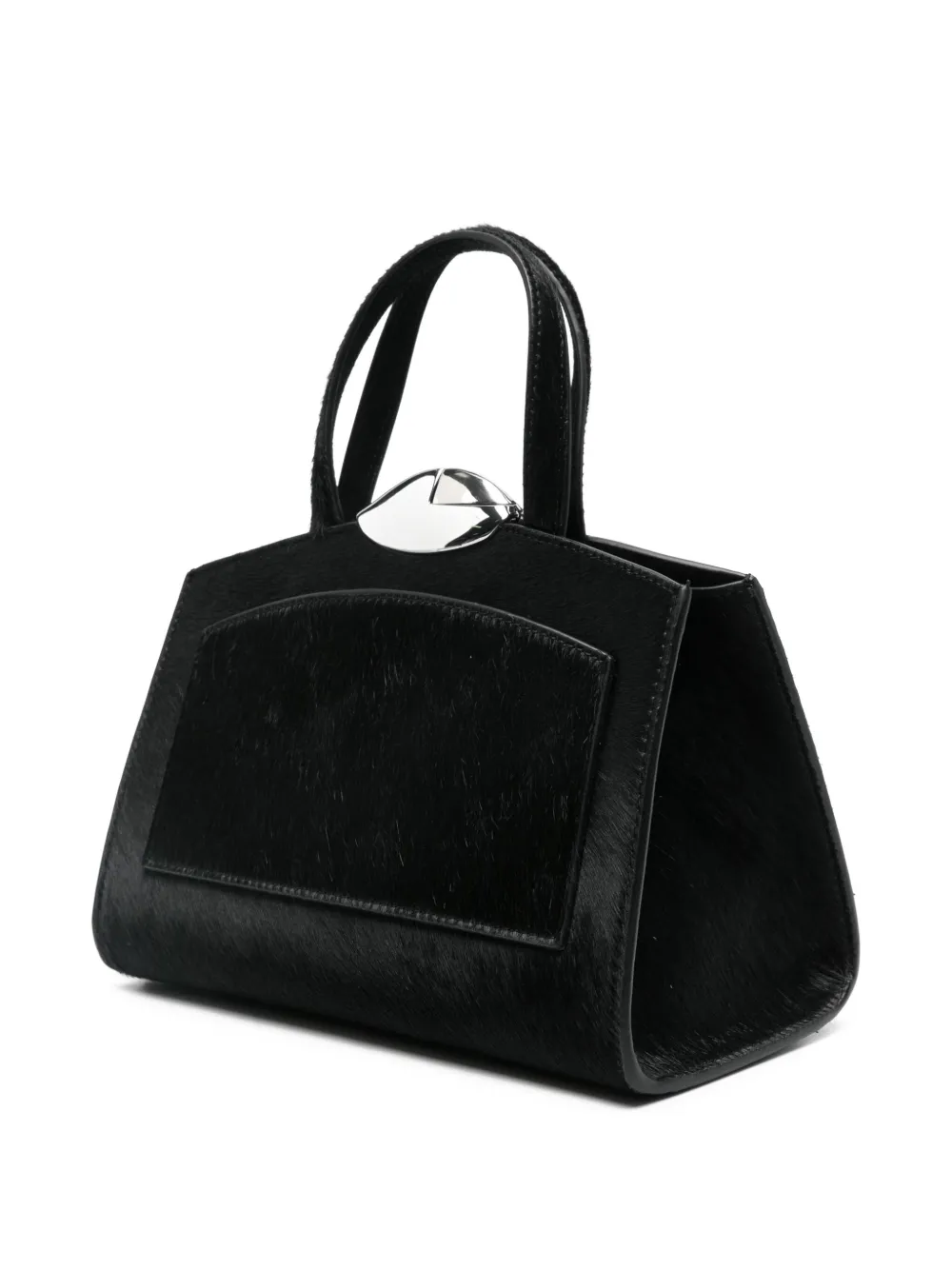 Benedetta Bruzziches Leren schoudertas Zwart