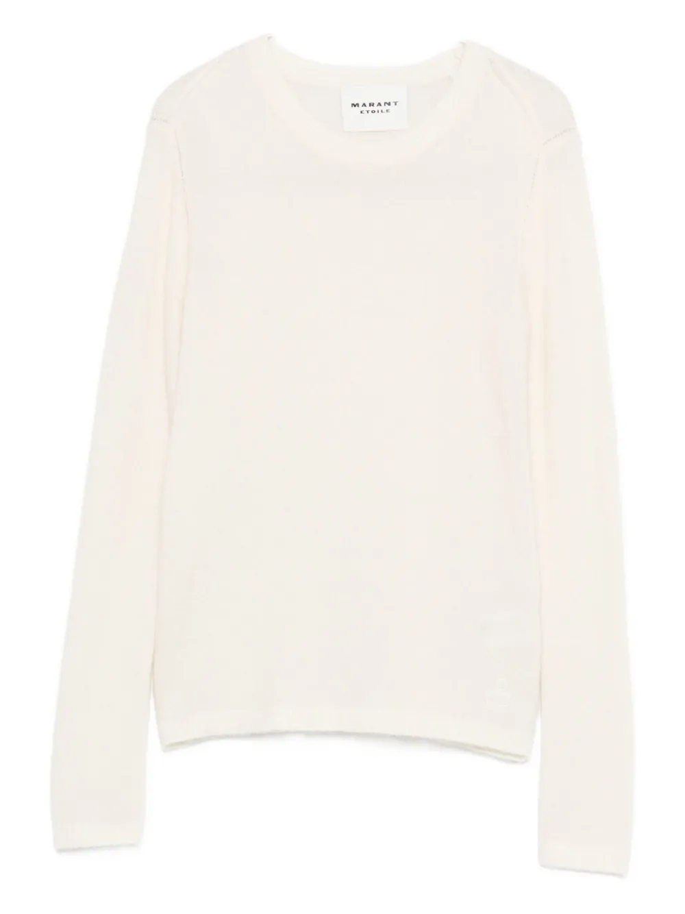 Maison Etoile round-neck long-sleeve sweater | Neutrals | Image 1
