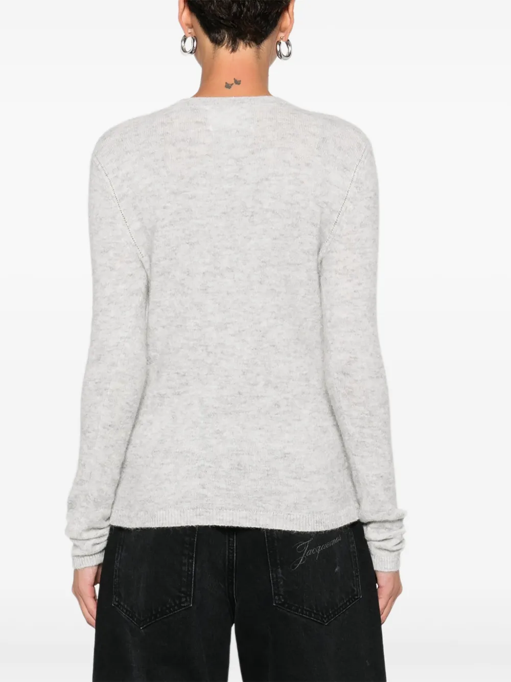 Isabel Marant Étoile Crew-neck Sweater In Gray