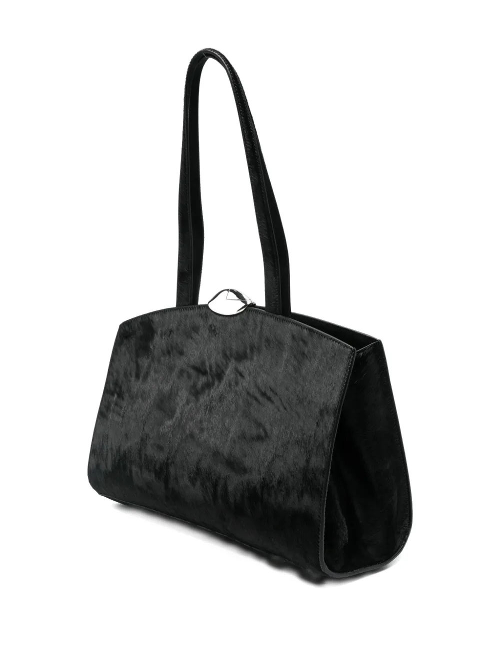 Benedetta Bruzziches Leather Tote Bag In Black
