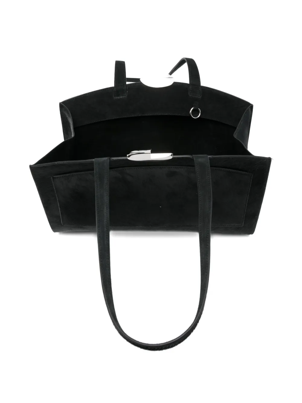 Benedetta Bruzziches Leather Tote Bag In Black