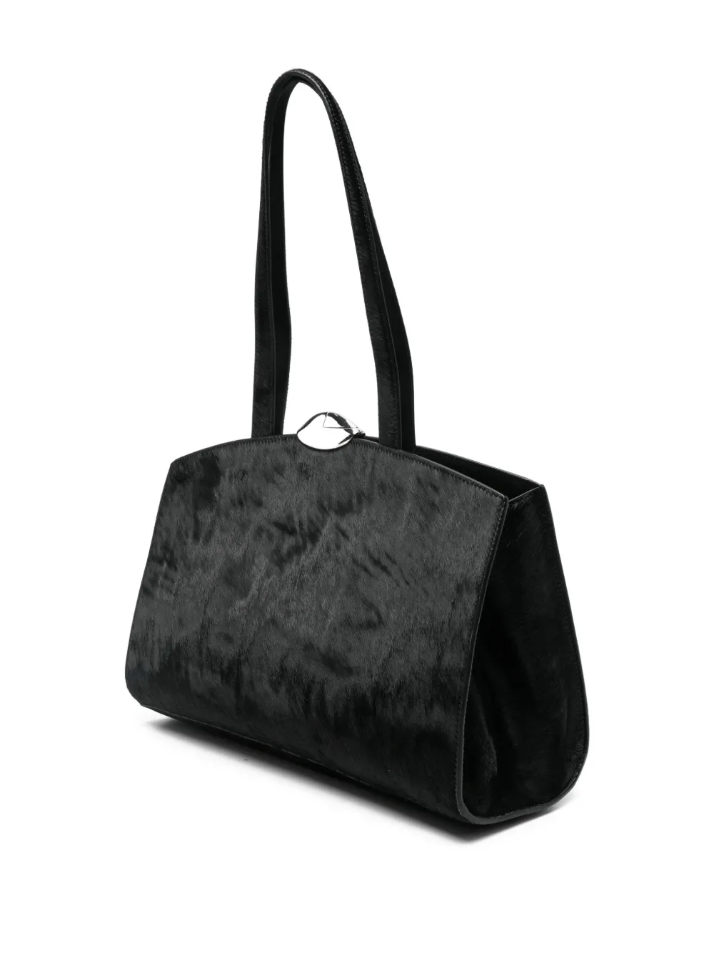 BENEDETTA BRUZZICHES FW24003063SATISFACTION 関税送料込 Benedetta Bruzziches Leather Tote Bag | Black | FARFETCH