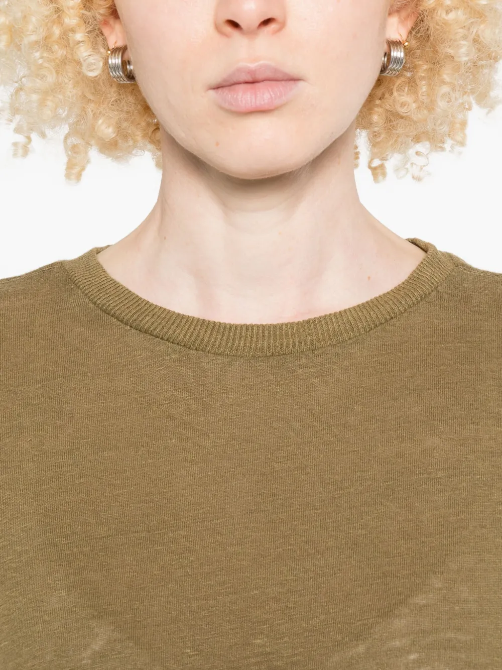 Maison Etoile Round-neck T-shirt In Green