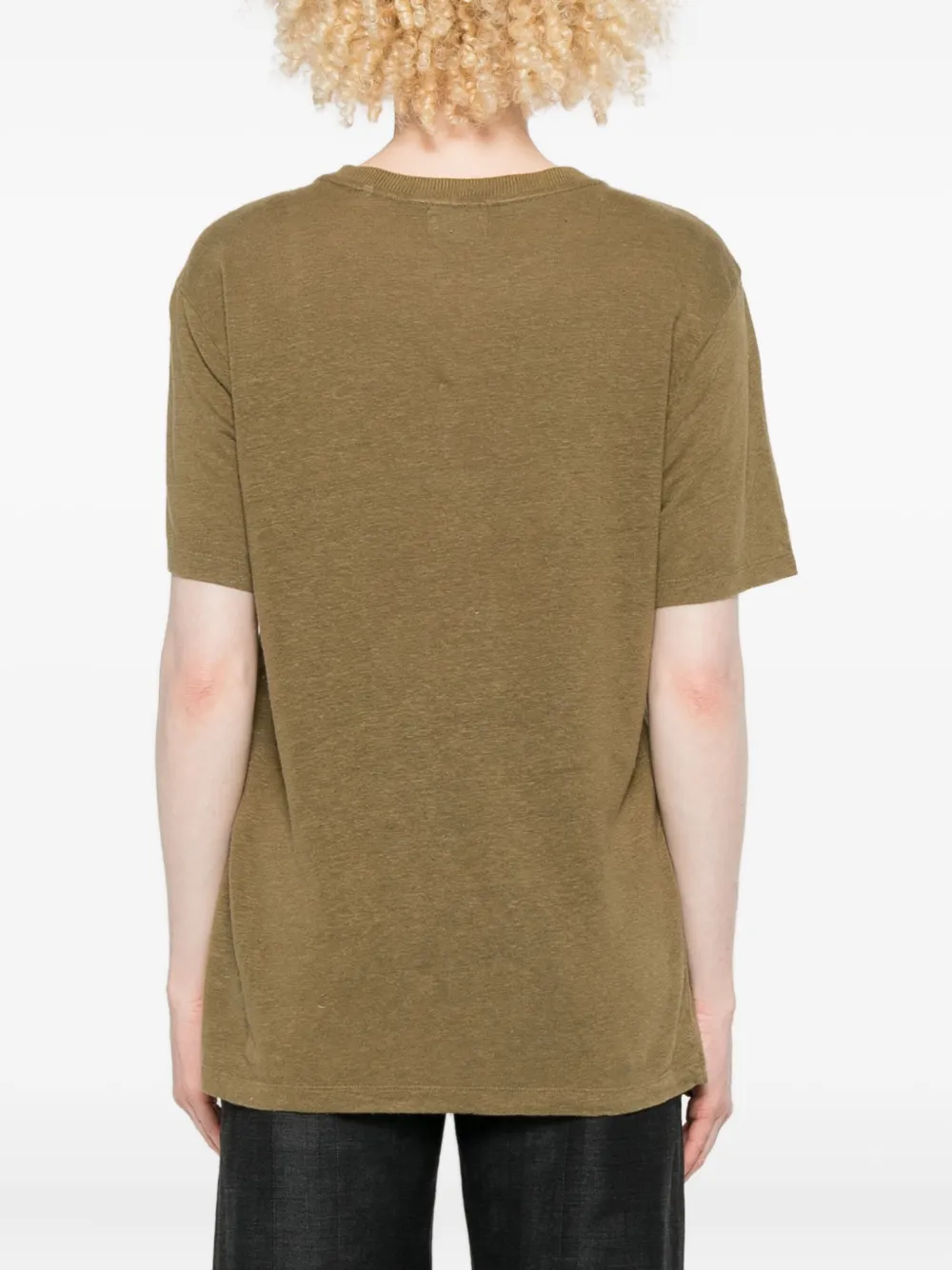 Maison Etoile Round-neck T-shirt In Green